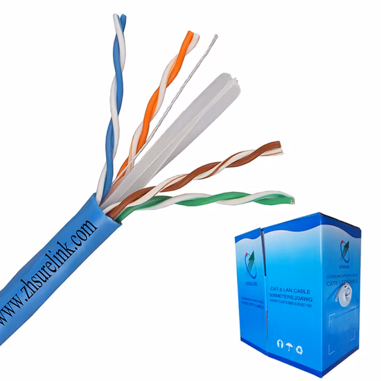 UTP CAT6 CCA 305meter Every Roll Indoor Outdoor Network Ethernet Internet Cable Round Belden UTP Cable