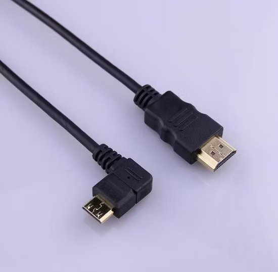 Gcabling High Quality Durable 1m 1.5m 1.8m 2m Adapter Male-Male 24K Gold Plated Displayport Dp 1.4 to HDMI 2.1 Cable